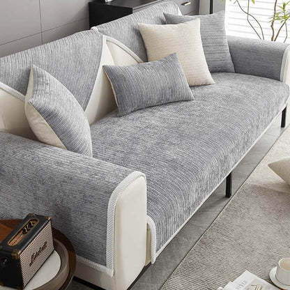 BouclierConfort | Housse Universelle en Chenille pour Canapé