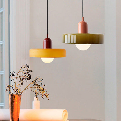 SphereLuxe | Lampe Suspension en Verre Scandi