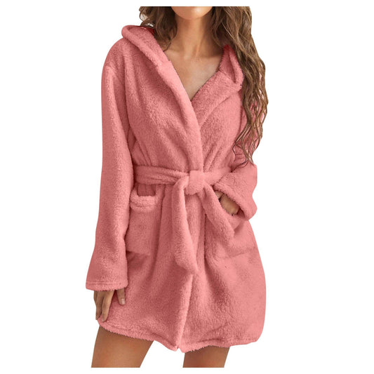 CapucheLuxe | Peignoir Femme Doux et Sexy avec Capuche