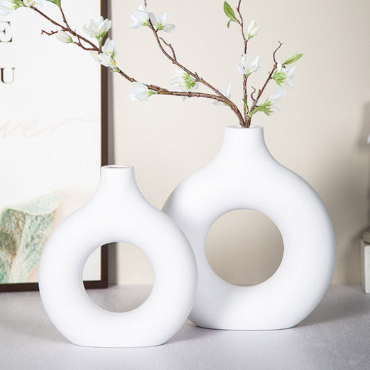 BlancÉlégance | Vases Décoratifs en Blanc