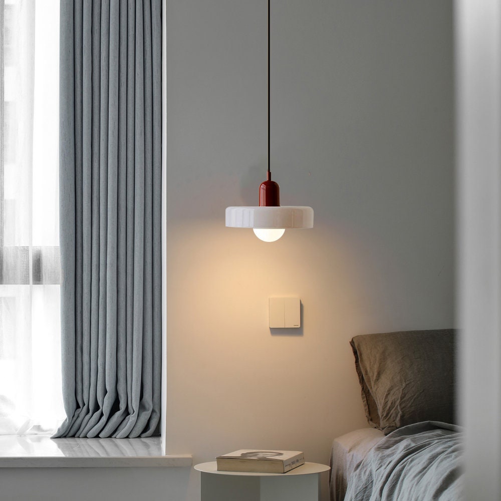 SphereLuxe | Lampe Suspension en Verre Scandi