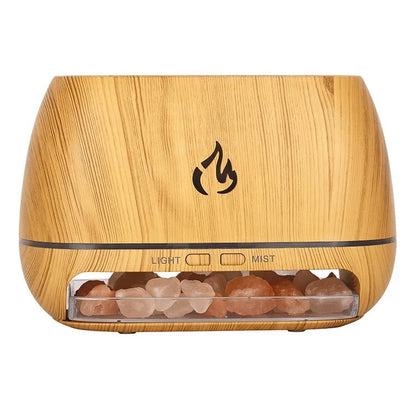 SoleilSel | Diffuseur Himalaya Rechargeable avec Lumière Changeante